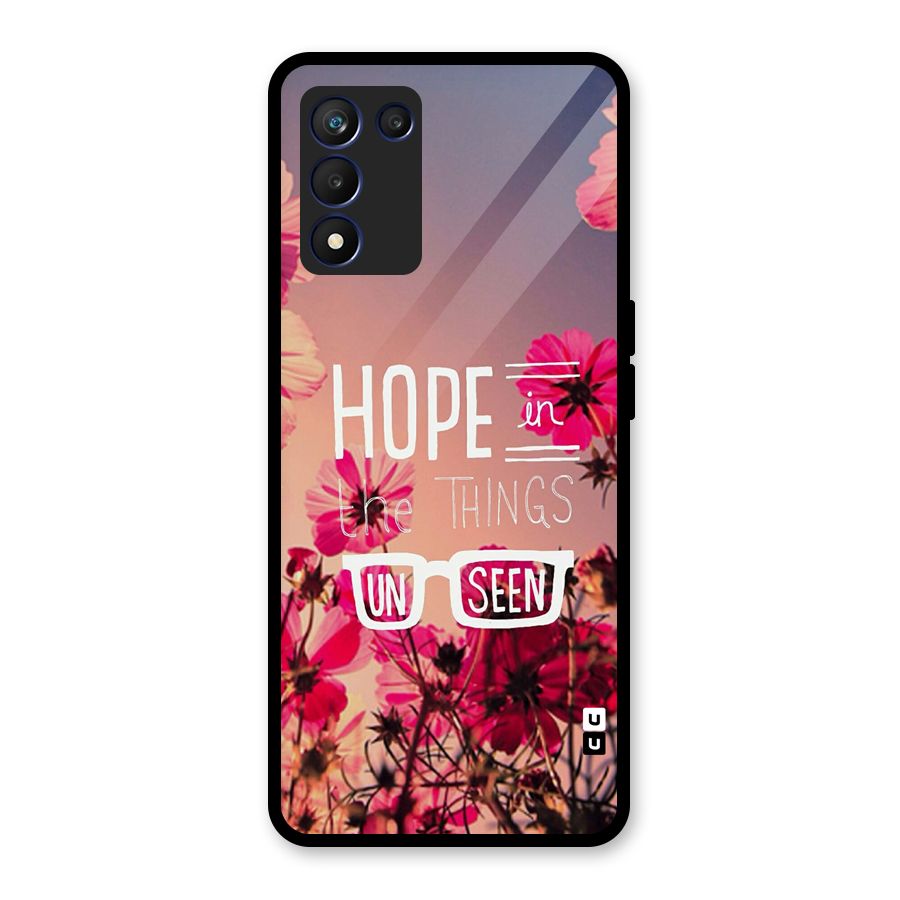 Unseen Hope Glass Back Case for Realme 9 5G Speed