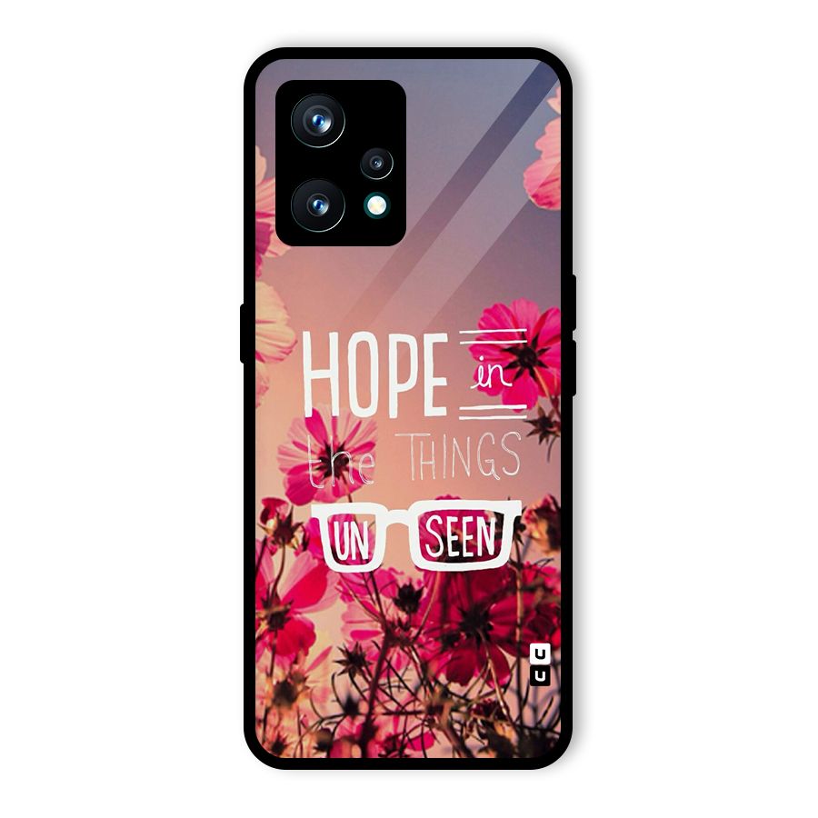 Unseen Hope Glass Back Case for Realme 9 Pro Plus 5G