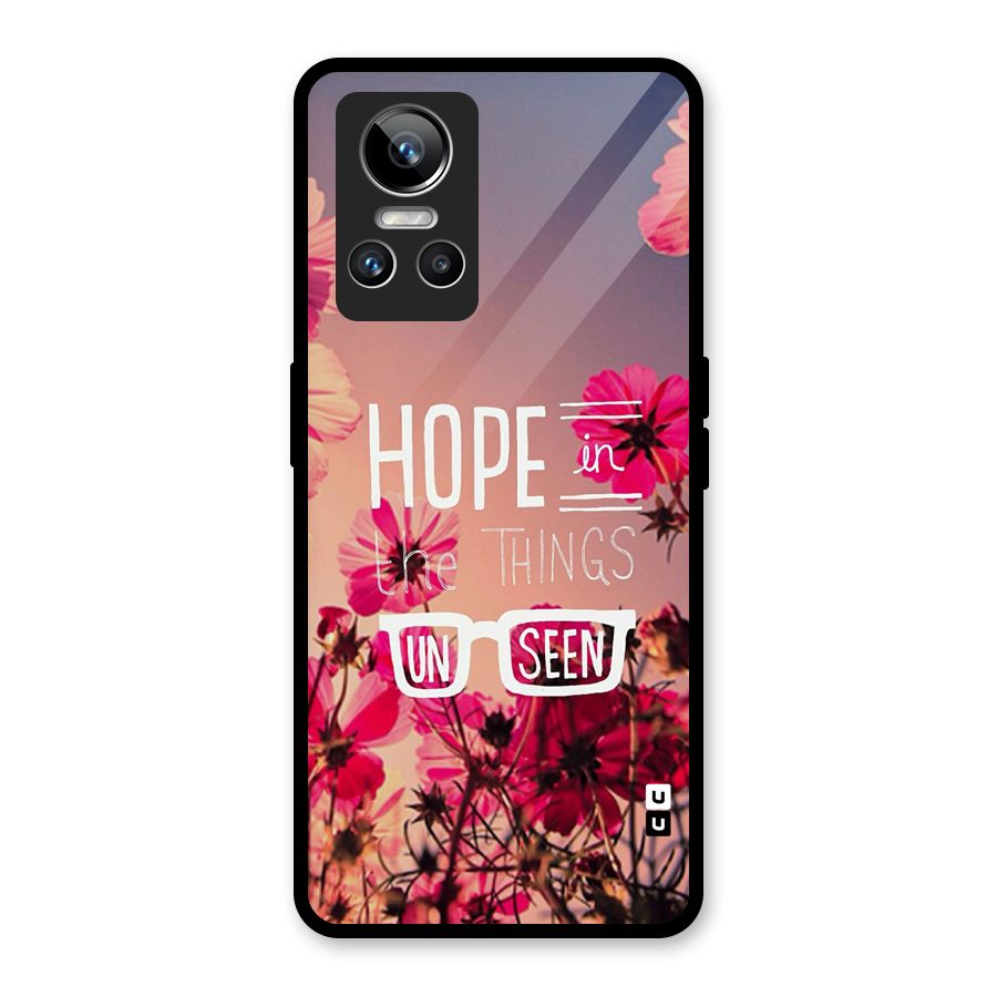 Unseen Hope Glass Back Case for Realme GT Neo 3