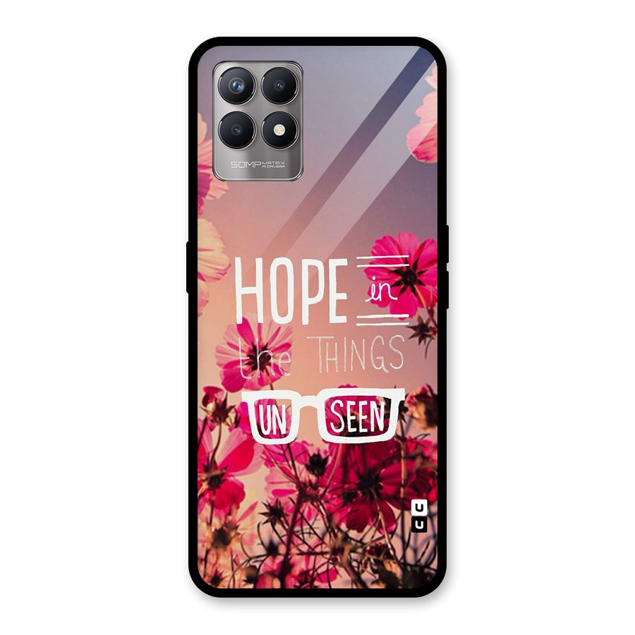 Unseen Hope Glass Back Case for Realme Narzo 50