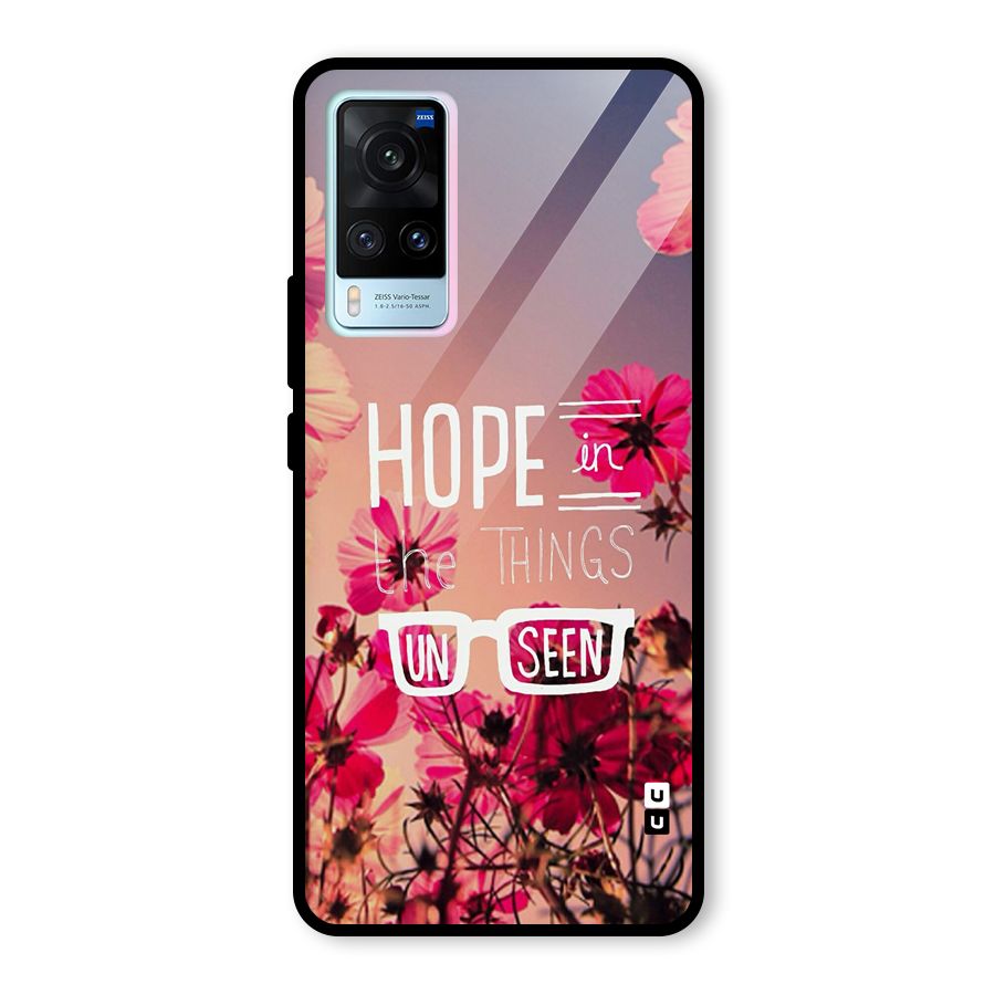 Unseen Hope Glass Back Case for Vivo X60