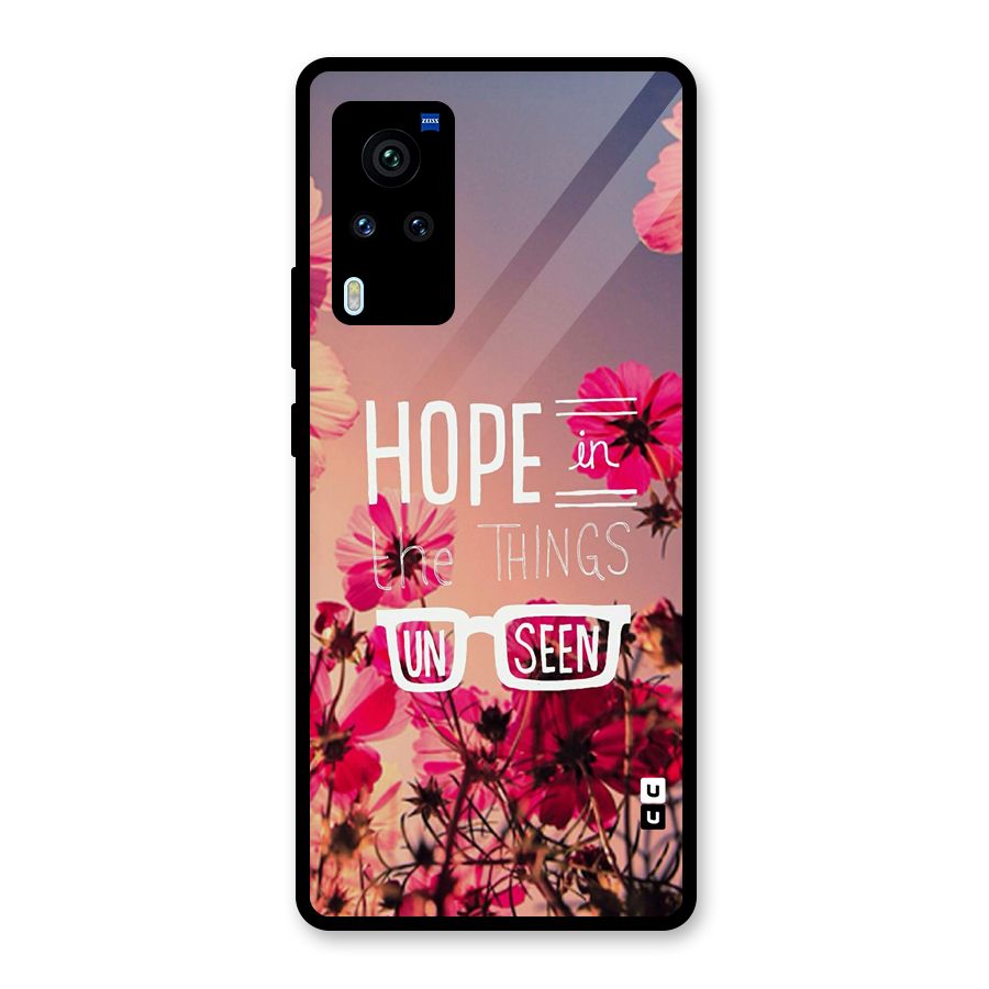 Unseen Hope Glass Back Case for Vivo X60 Pro