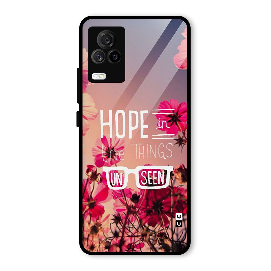 Unseen Hope Glass Back Case for Vivo iQOO 7 Legend 5G