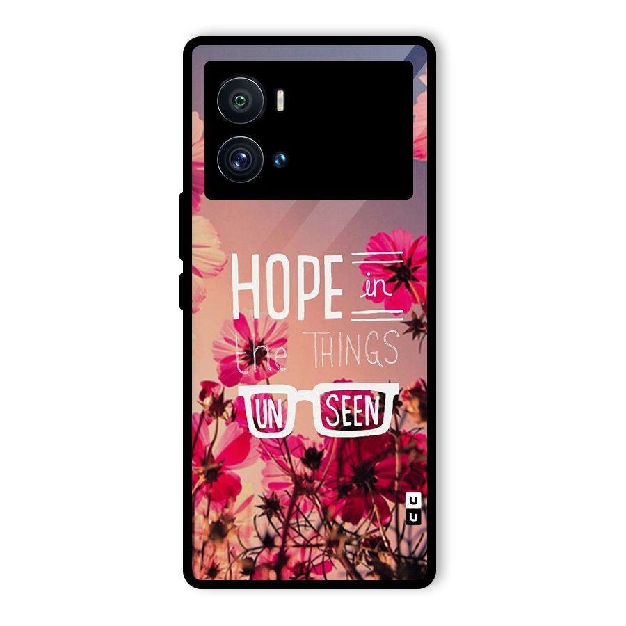 Unseen Hope Glass Back Case for Vivo iQOO 9 Pro