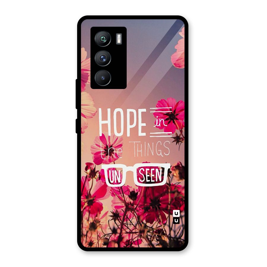 Unseen Hope Glass Back Case for Vivo iQOO 9 SE