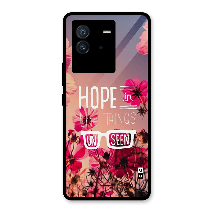 Unseen Hope Glass Back Case for Vivo iQOO Neo 6 5G