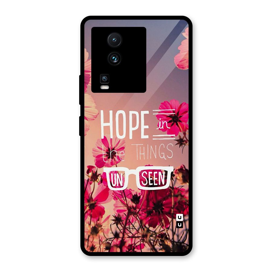 Unseen Hope Glass Back Case for Vivo iQOO Neo 7 Pro