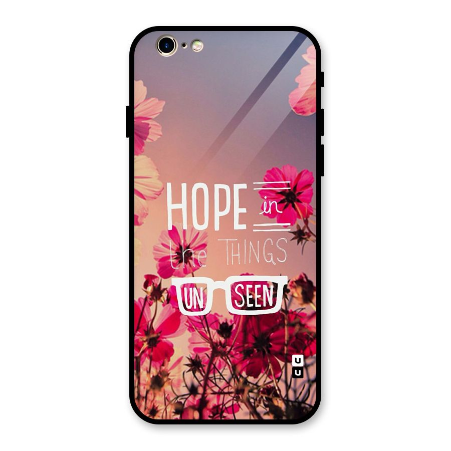 Unseen Hope Glass Back Case for iPhone 6 6S