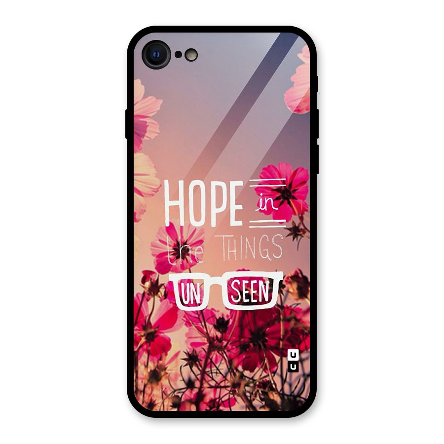 Unseen Hope Glass Back Case for iPhone 7