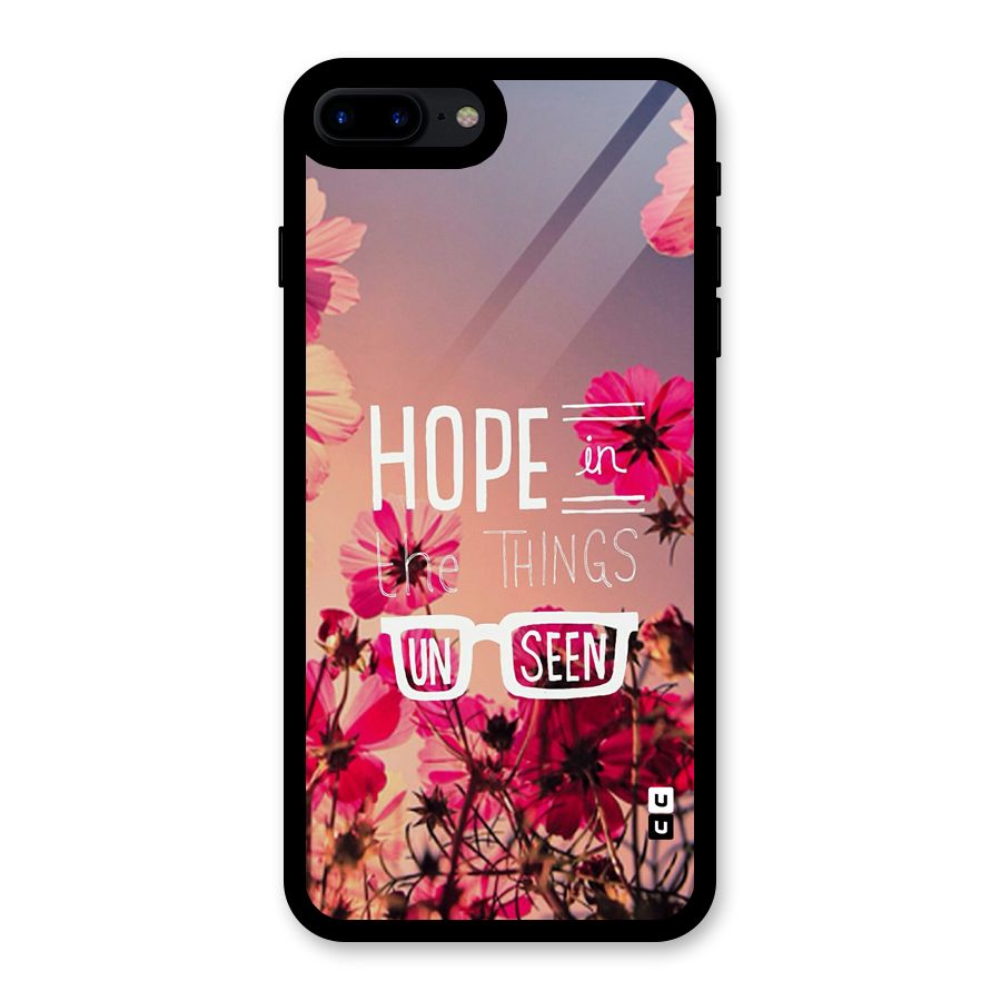Unseen Hope Glass Back Case for iPhone 8 Plus