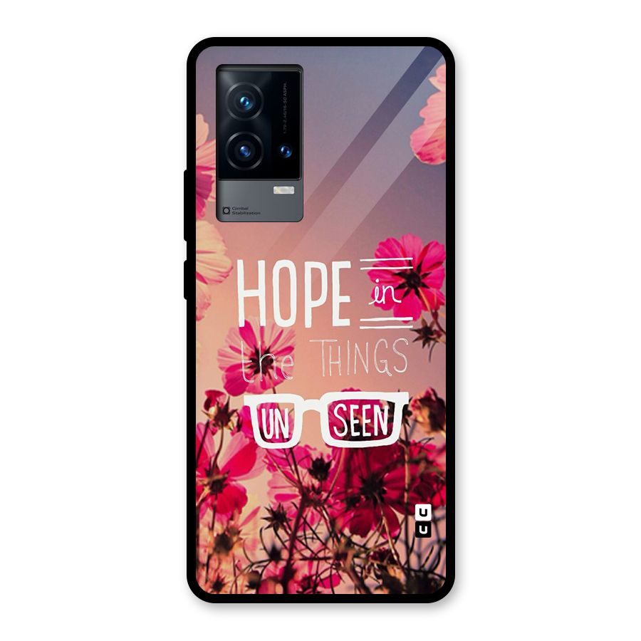 Unseen Hope Glass Back Case for iQOO 9 5G