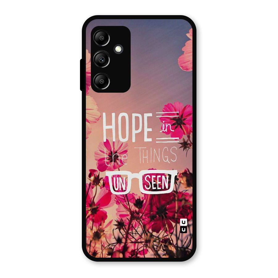 Unseen Hope Metal Back Case for Galaxy A14 5G