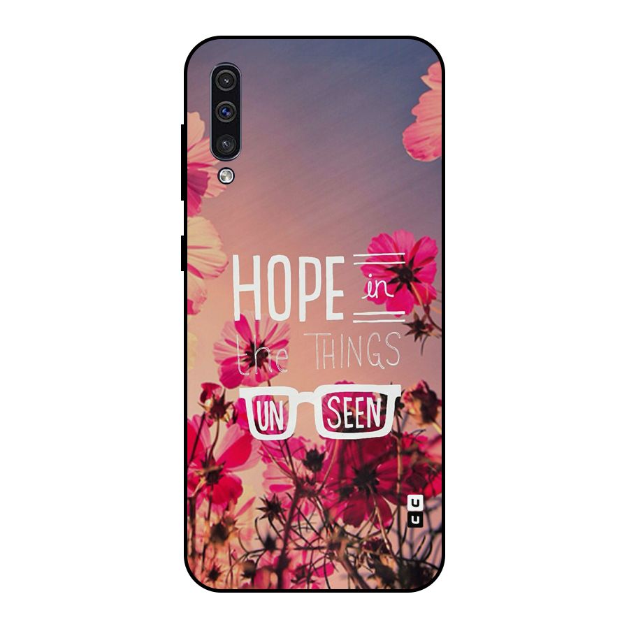 Unseen Hope Metal Back Case for Galaxy A30s