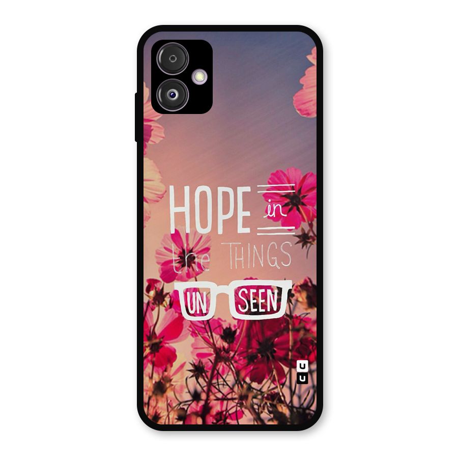 Unseen Hope Metal Back Case for Galaxy F14