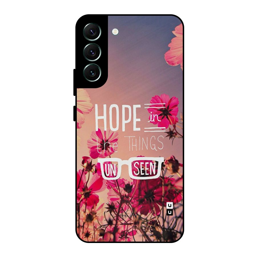 Unseen Hope Metal Back Case for Galaxy S22 Plus 5G