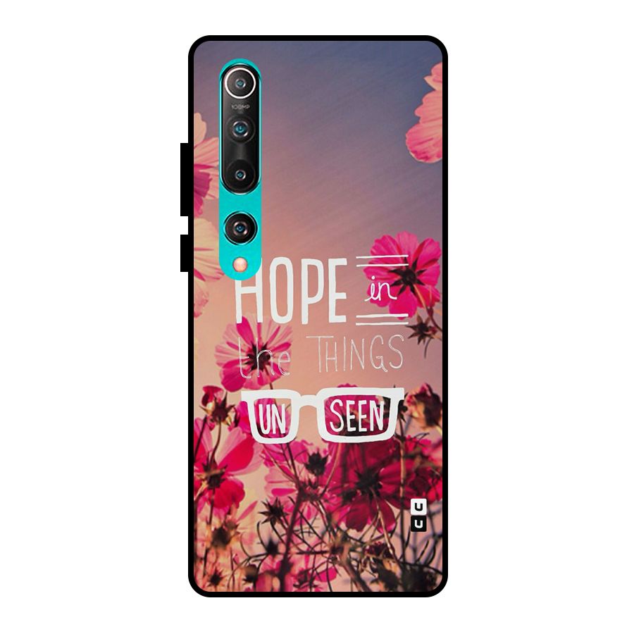 Unseen Hope Metal Back Case for Mi 10