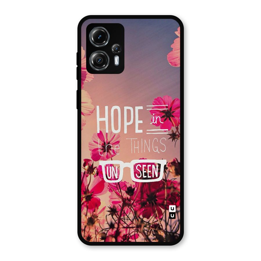 Unseen Hope Metal Back Case for Moto G13