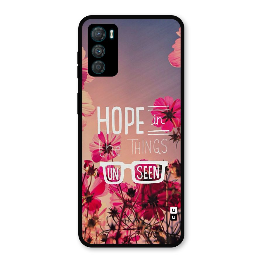 Unseen Hope Metal Back Case for Moto G42