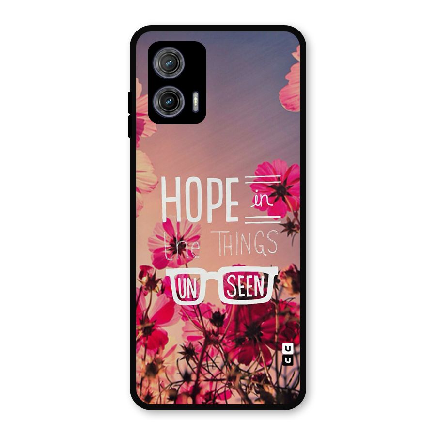 Unseen Hope Metal Back Case for Moto G73