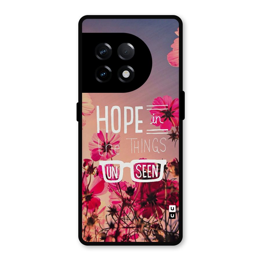 Unseen Hope Metal Back Case for OnePlus 11R