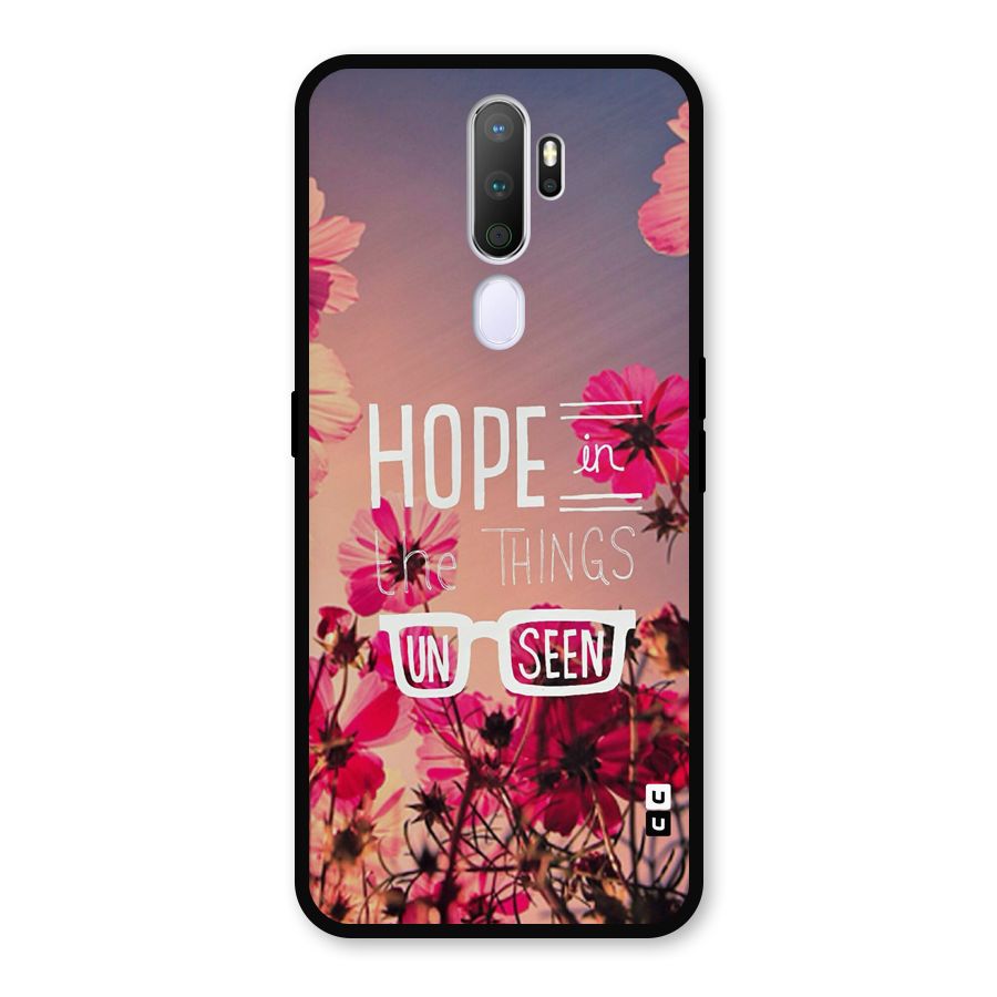 Unseen Hope Metal Back Case for Oppo A5 (2020)