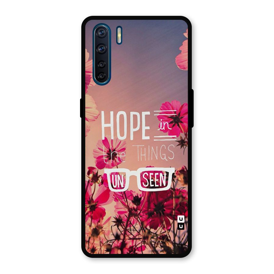 Unseen Hope Metal Back Case for Oppo F15