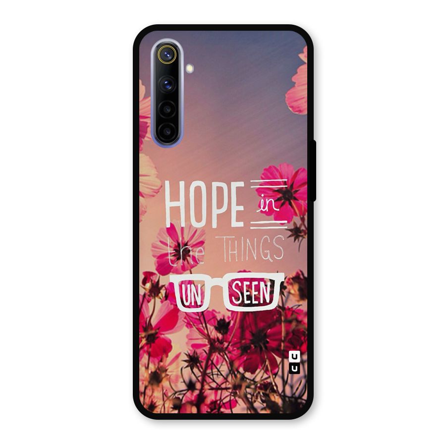 Unseen Hope Metal Back Case for Realme 6i