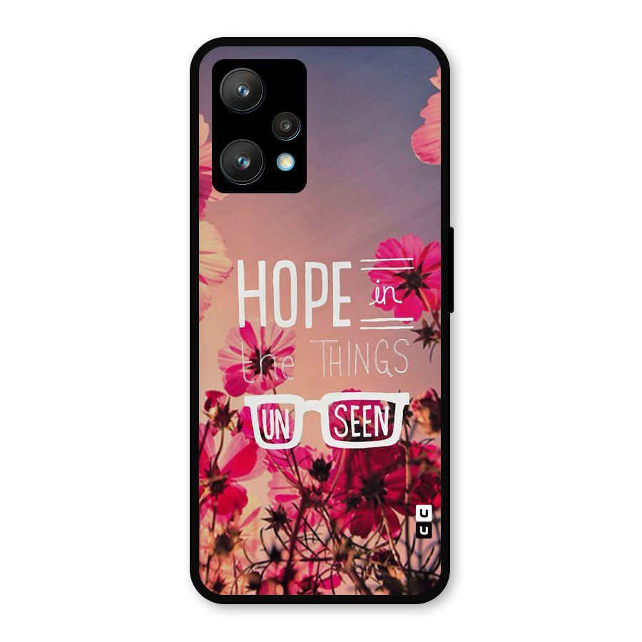 Unseen Hope Metal Back Case for Realme 9 Pro Plus 5G