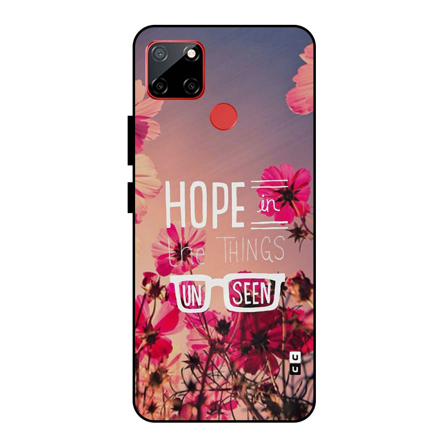Unseen Hope Metal Back Case for Realme C12