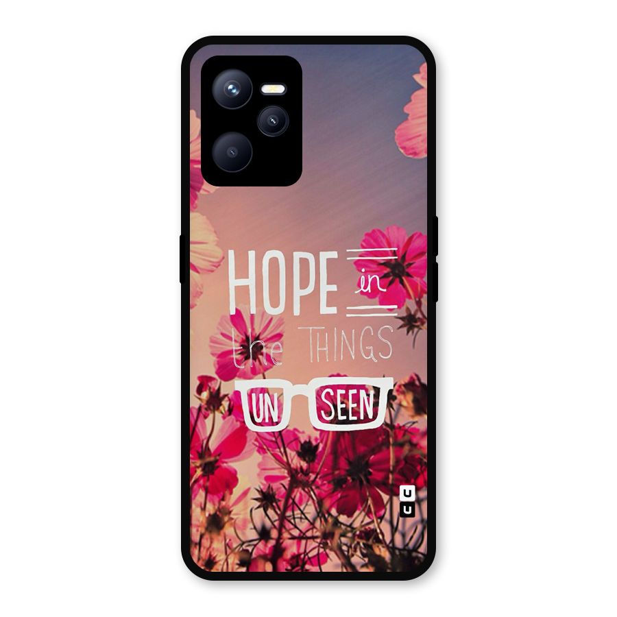 Unseen Hope Metal Back Case for Realme C35
