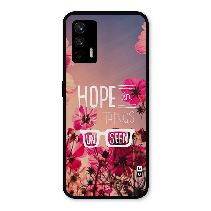 Unseen Hope Metal Back Case for Realme GT 5G