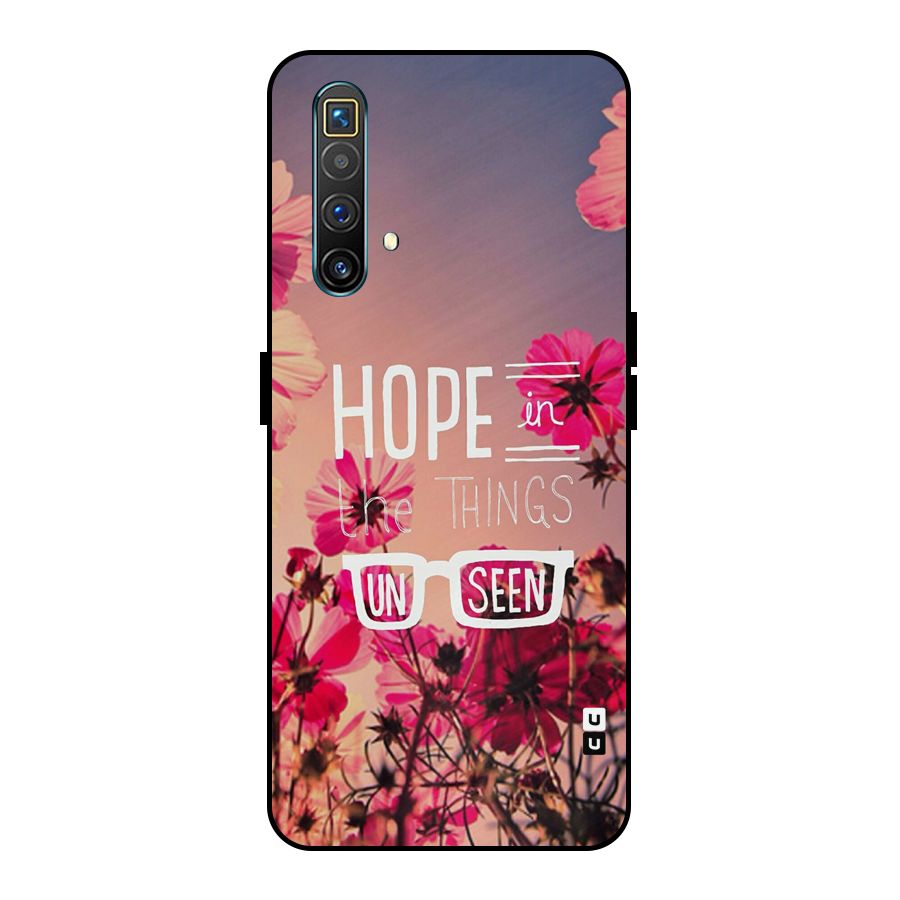 Unseen Hope Metal Back Case for Realme X3