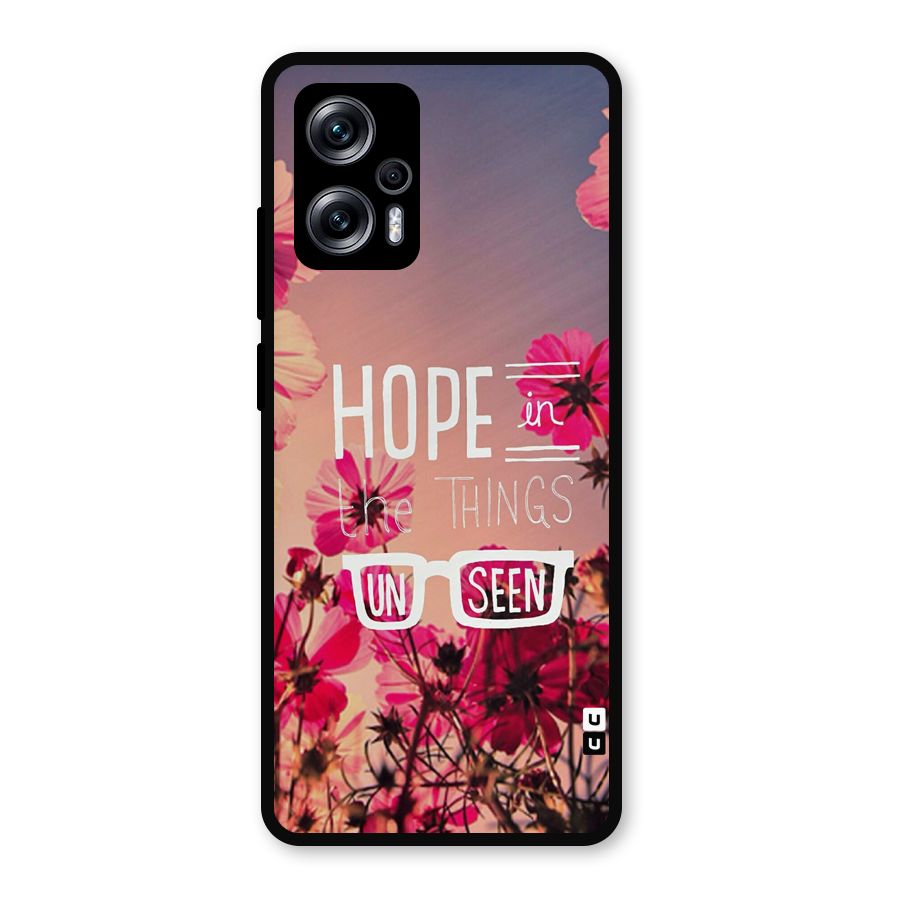 Unseen Hope Metal Back Case for Redmi K50i