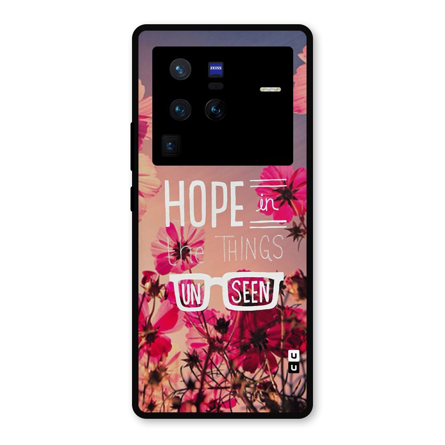 Unseen Hope Metal Back Case for Vivo X80 Pro