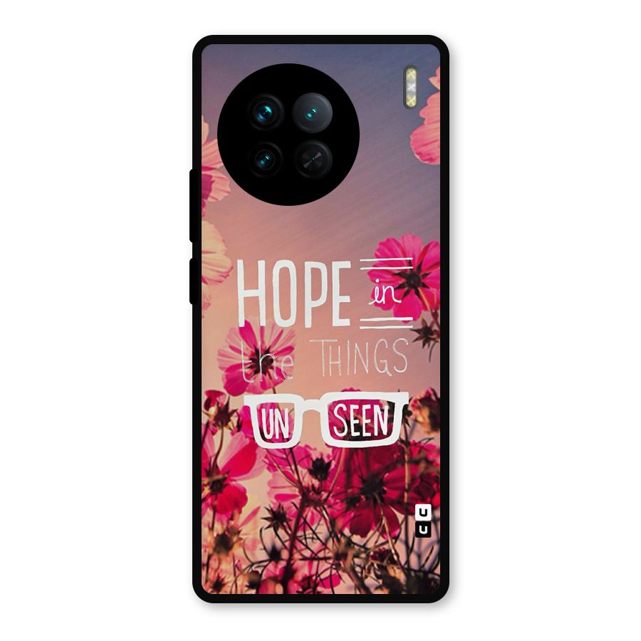 Unseen Hope Metal Back Case for Vivo X90