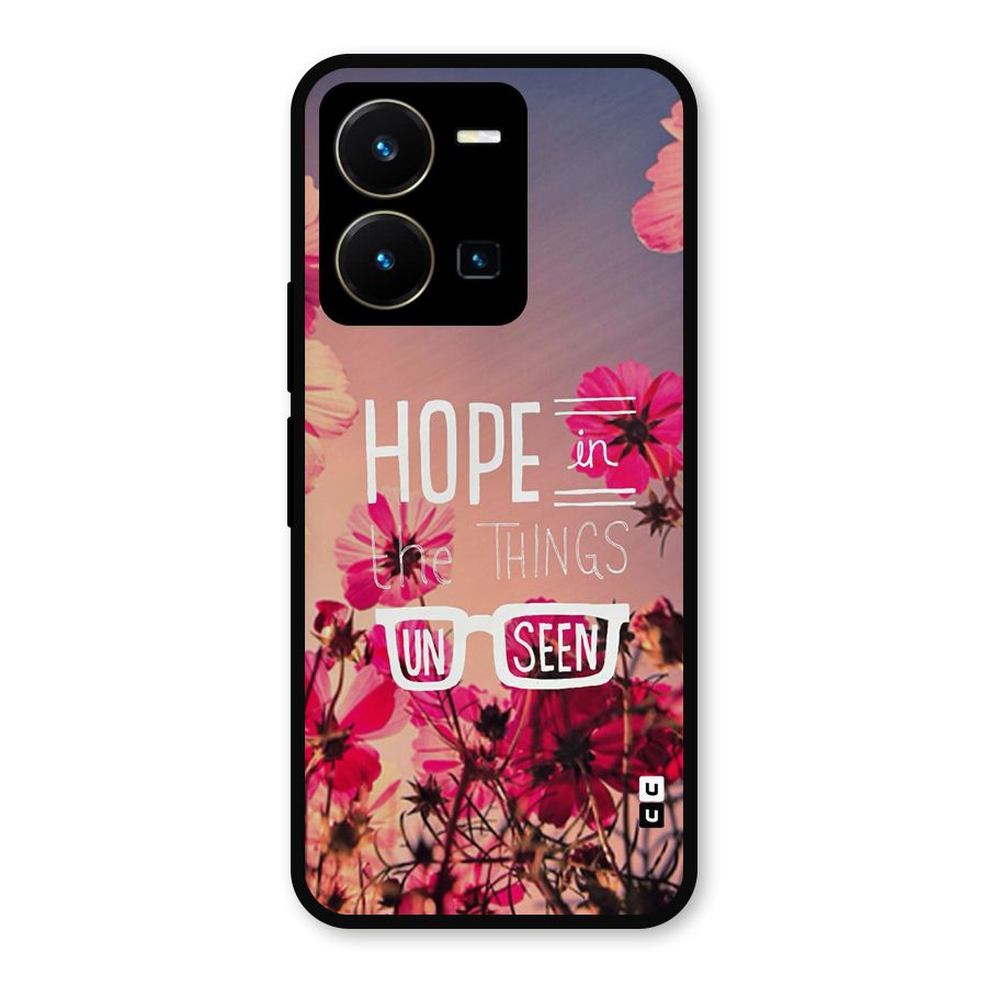Unseen Hope Metal Back Case for Vivo Y35