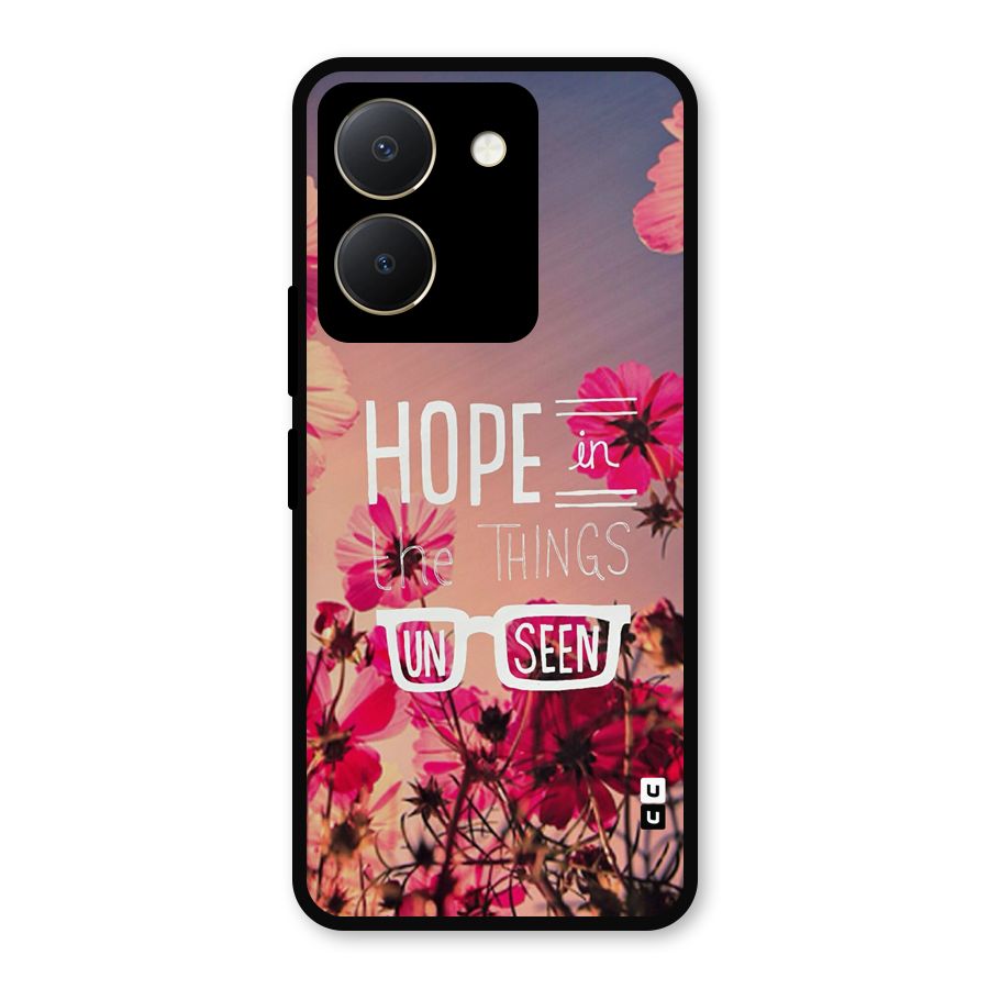 Unseen Hope Metal Back Case for Vivo Y36