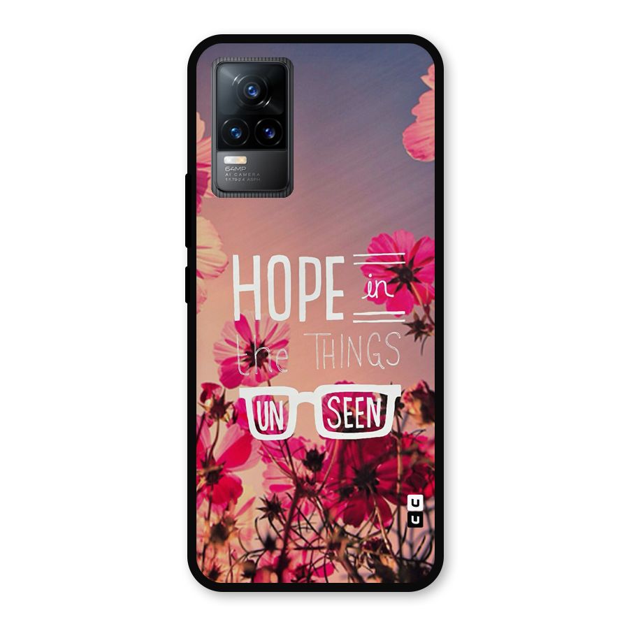Unseen Hope Metal Back Case for Vivo Y73