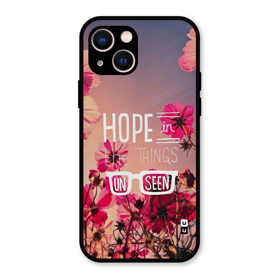 Unseen Hope Metal Back Case for iPhone 13