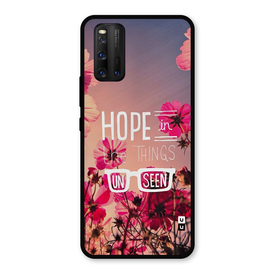 Unseen Hope Metal Back Case for iQOO 3