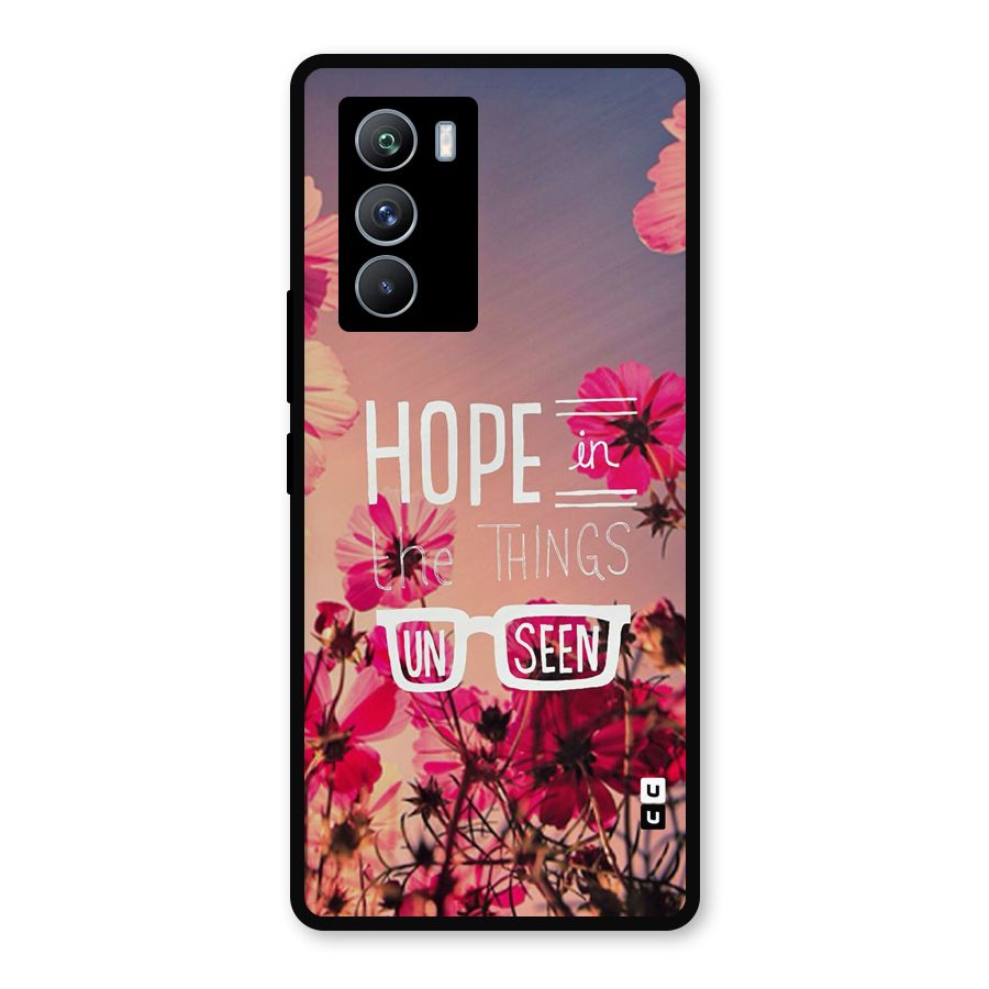 Unseen Hope Metal Back Case for iQOO 9 SE