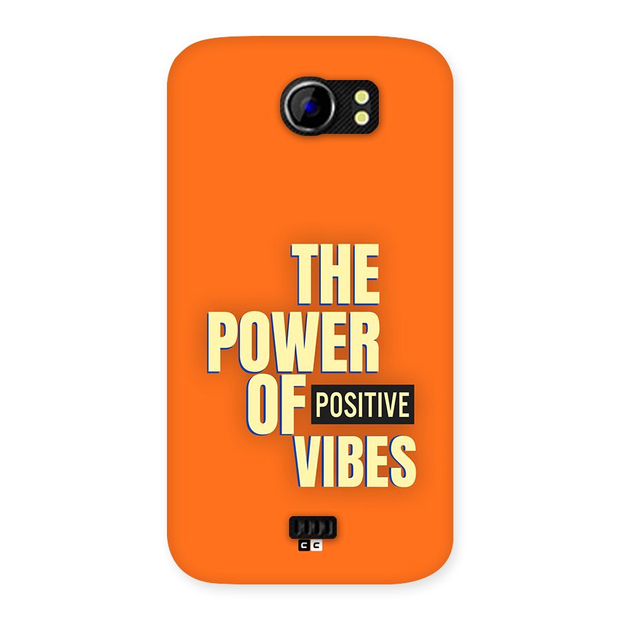 Upbeat Vibes Back Case for Canvas 2 A110