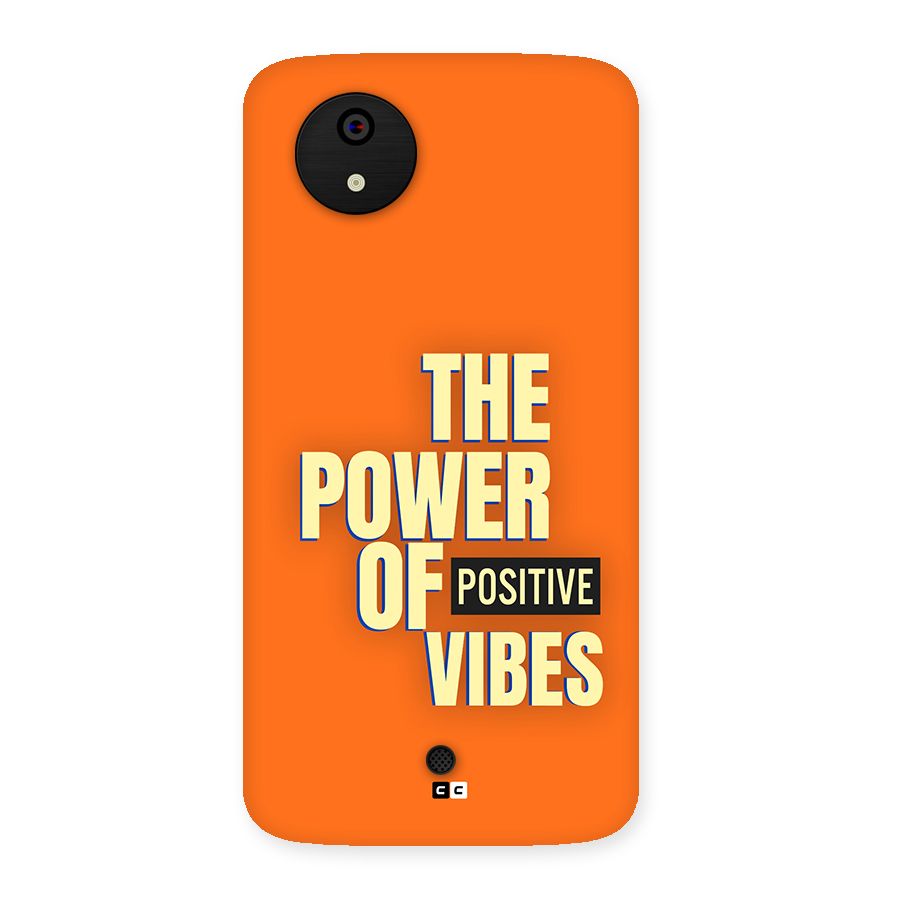 Upbeat Vibes Back Case for Canvas A1  AQ4501