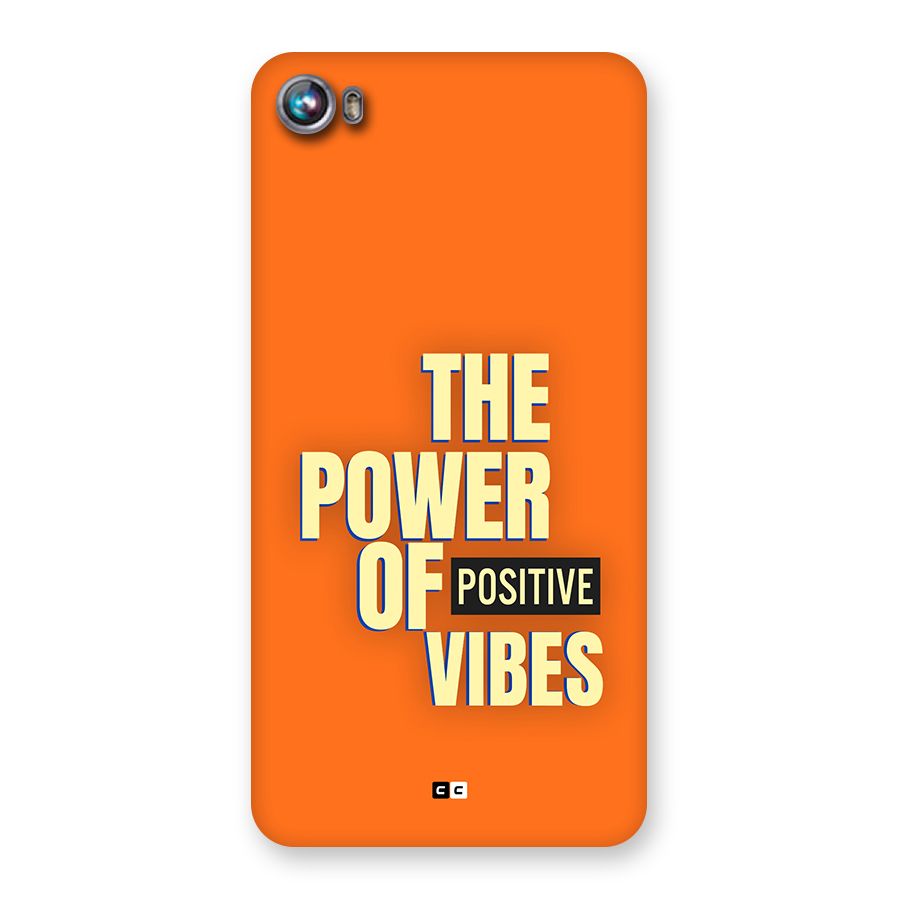 Upbeat Vibes Back Case for Canvas Fire 4 (A107)