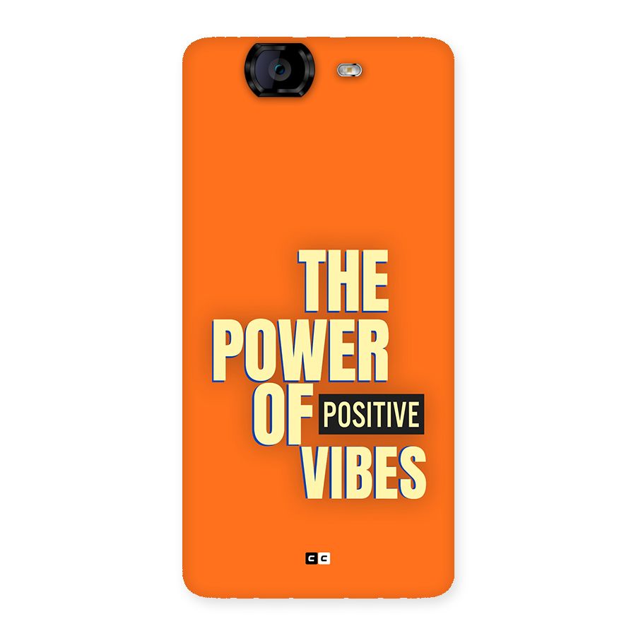 Upbeat Vibes Back Case for Canvas Knight A350