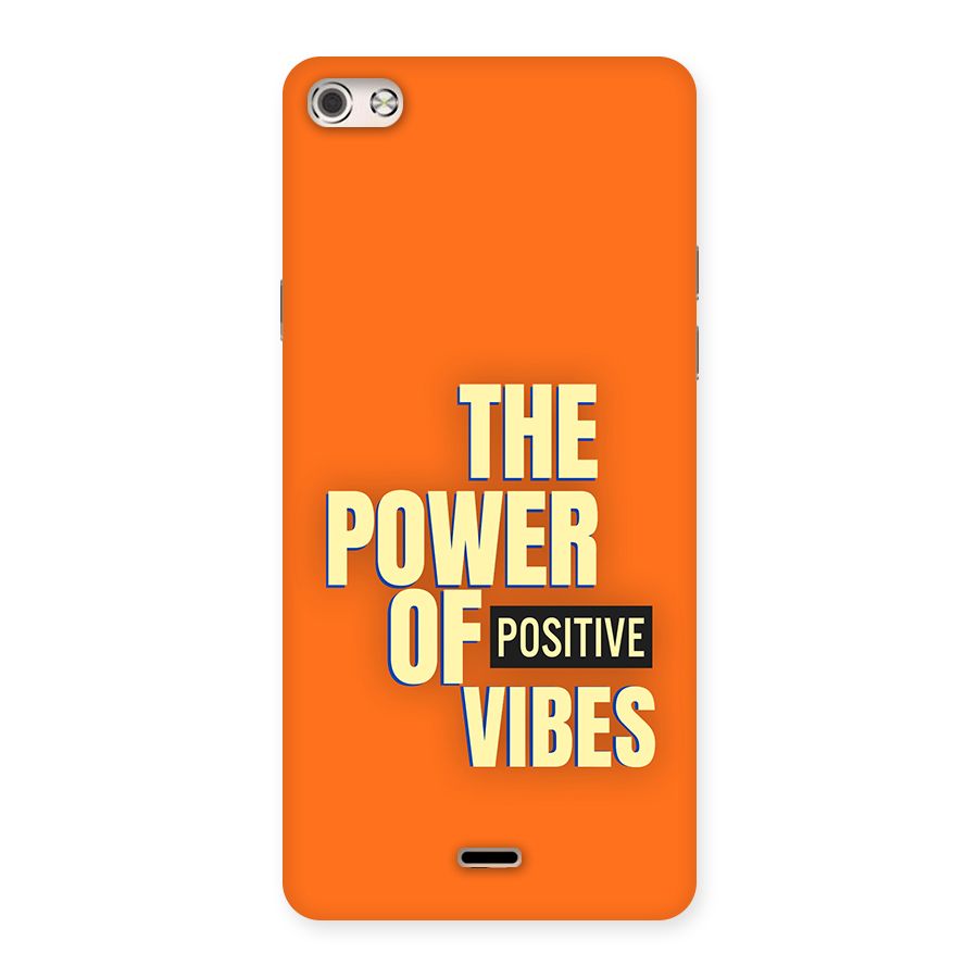 Upbeat Vibes Back Case for Canvas Silver 5