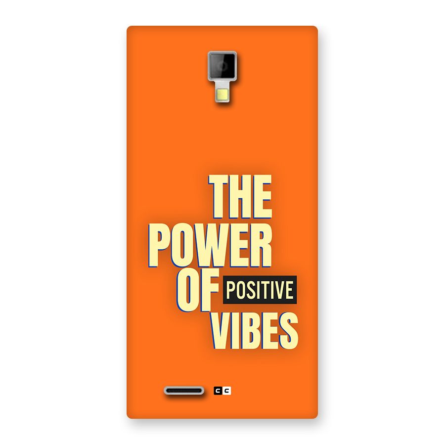 Upbeat Vibes Back Case for Canvas Xpress A99