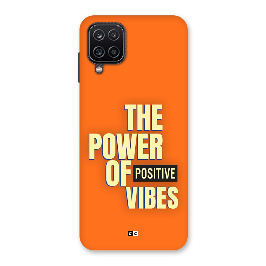 Upbeat Vibes Back Case for Galaxy A12