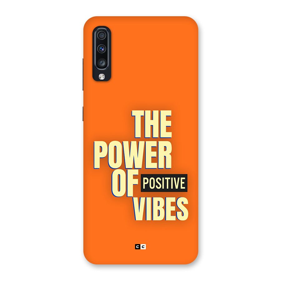 Upbeat Vibes Back Case for Galaxy A70