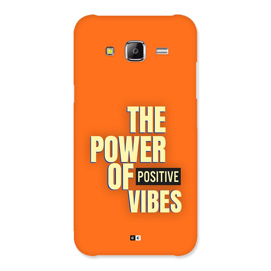Upbeat Vibes Back Case for Galaxy J5